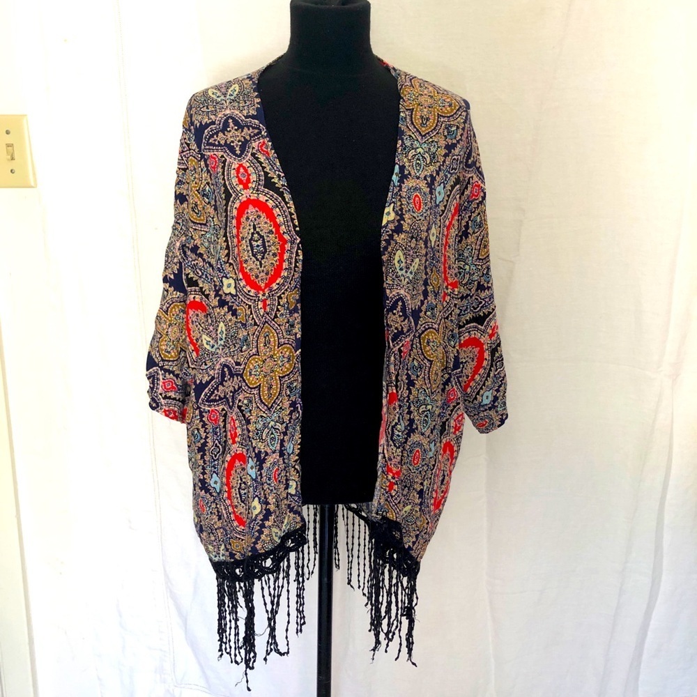 Moon Collection Los Angeles Boho Cover up wrap size XL